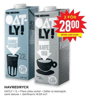 Willys Havredryck erbjuda