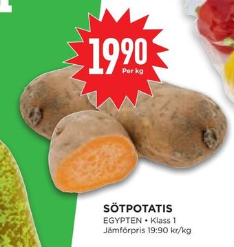 Willys Hemma Sötpotatis erbjuda