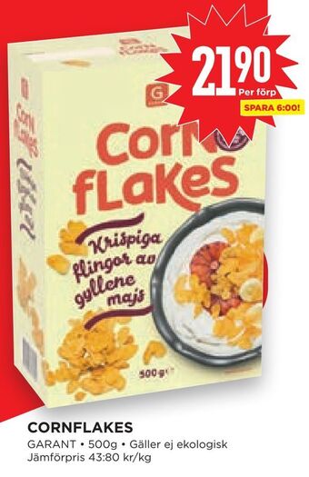 Willys Hemma Cornflakes erbjuda
