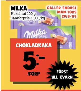 MatArket Chokladkaka erbjuda