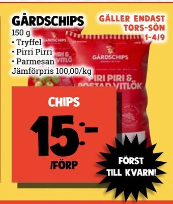 MatArket Chips erbjuda