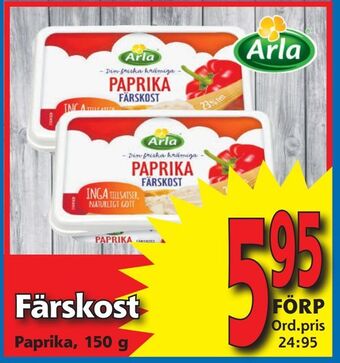 Supergrossen Färskost erbjuda