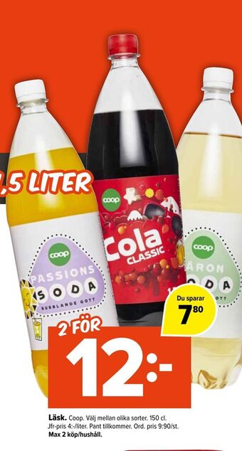 Coop Extra Läsk erbjuda