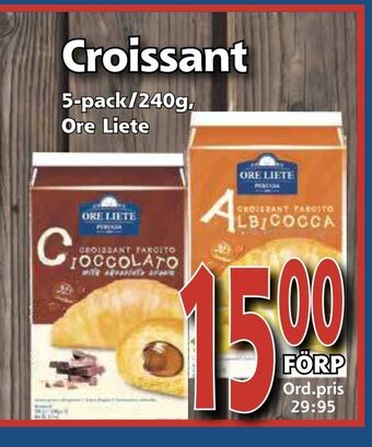 Supergrossen Croissant erbjuda