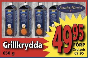Supergrossen Grillkrydda erbjuda