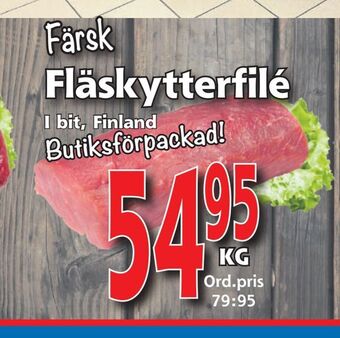 Fläskytterfilé