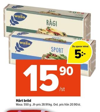Coop Extra Hårt bröd erbjuda