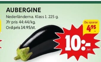 ICA Kvantum Aubergine erbjuda