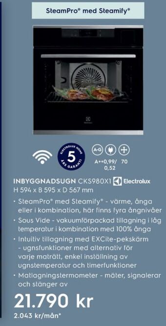 Electrolux Home Electrolux ugn erbjuda