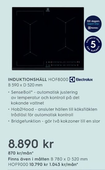 Electrolux Home Electrolux spishäll erbjuda
