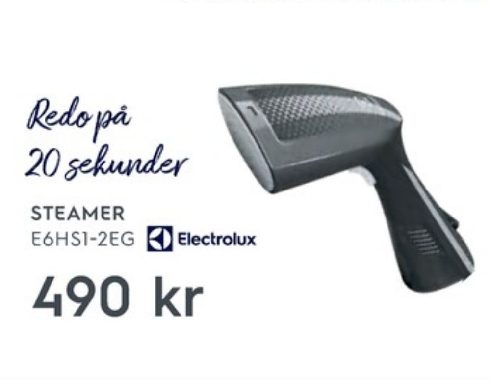 Electrolux steamer erbjudande hos Electrolux Home