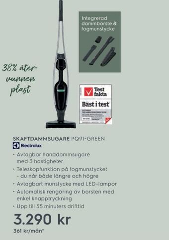 Electrolux Home Electrolux dammsugare erbjuda