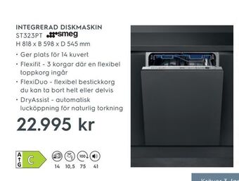 Electrolux Home Integrerad diskmaskin erbjuda