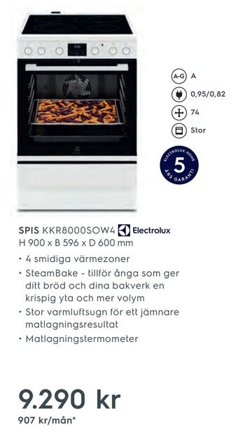 Electrolux Home Spis erbjuda