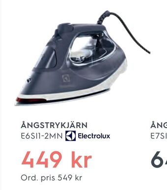 Electrolux Home Ångstrykjärn erbjuda