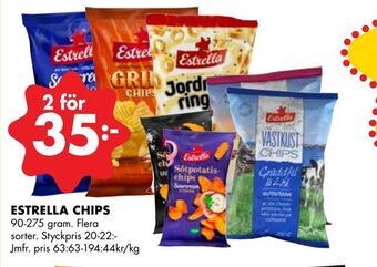 ÖoB Estrella chips erbjuda