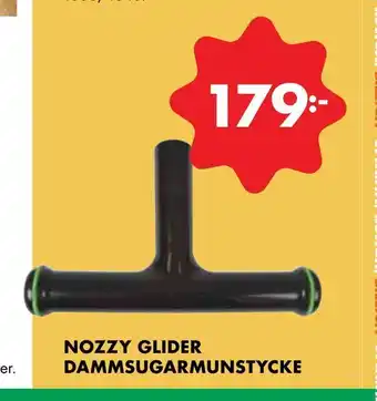 Nozzy glider dammsugarmunstycke
