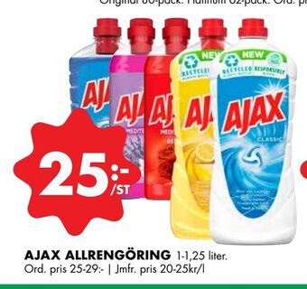 ÖoB Ajax allrengöring erbjuda