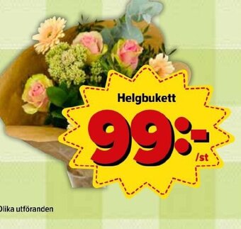 Östenssons Helgbukett erbjuda