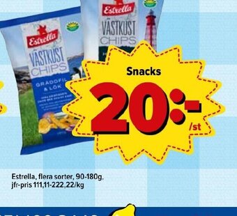 Östenssons Snacks erbjuda
