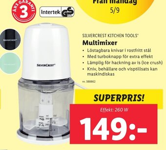 Lidl Silvercrest Kitchen Tools Multimixer erbjuda