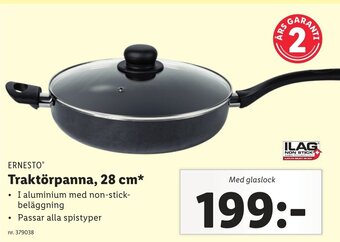 Lidl Ernesto Traktörpanna 28 cm erbjuda