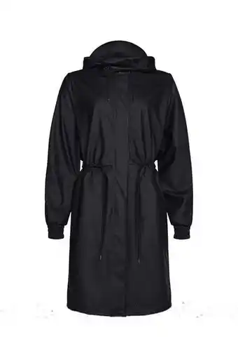 Regnjacka string parka svart