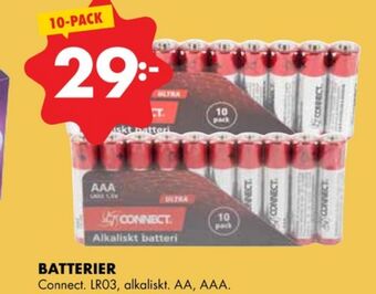 ÖoB Connect batterier erbjuda