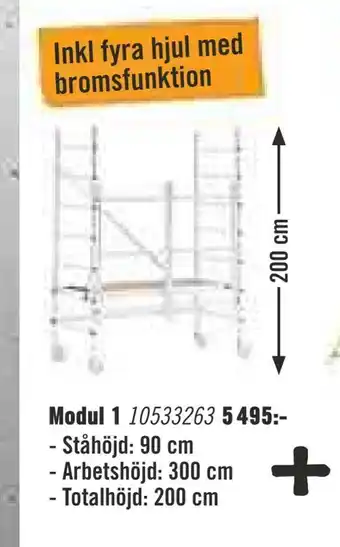 Hornbach Byggställning "werner tower" erbjuda