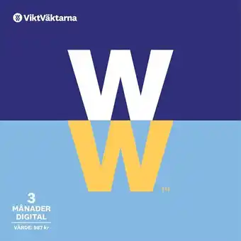 Apotek Hjärtat Kom igång med ww viktväktarna erbjuda