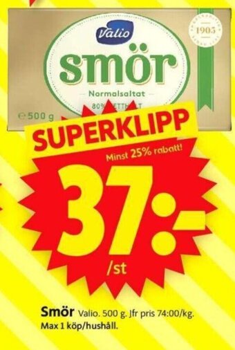 ICA Supermarket Smör erbjuda