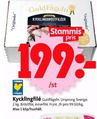 ICA Supermarket Kycklingfilé erbjuda