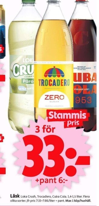 ICA Supermarket Läsk erbjuda