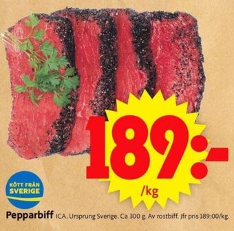 ICA Supermarket Pepparbiff erbjuda