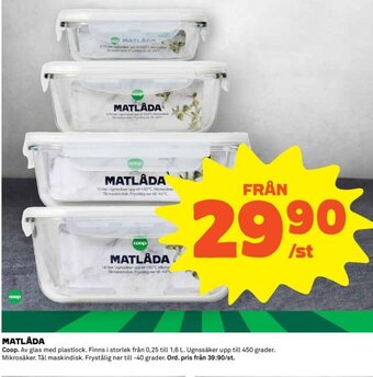 Coop Matlåda erbjuda