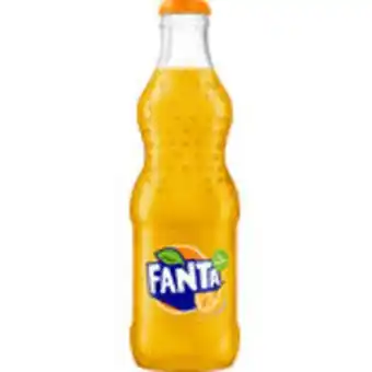 Orange läsk glas fanta 33cl