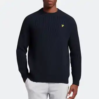 Shaker stitch mock neck jumper