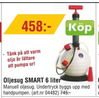 Erlandsons Brygga Oljesug smart 6 liter erbjuda