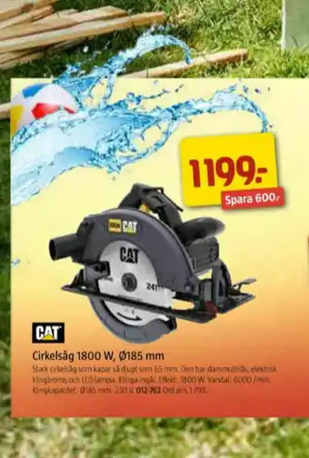 Jula Cat Cirkelsåg erbjuda