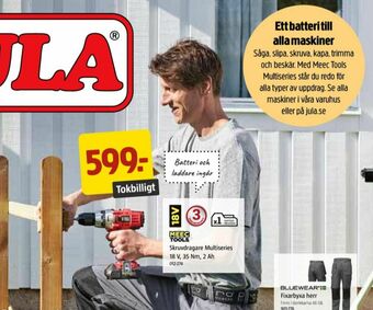 Jula Meec Tools Borr- och skruvdragere erbjuda