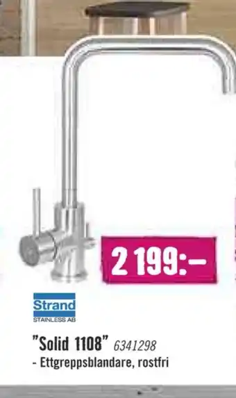 Hornbach Strand stainless köksblandare erbjuda