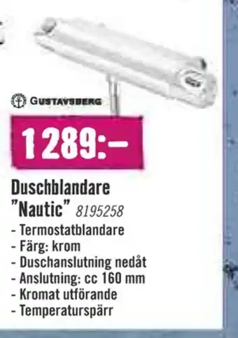 Hornbach Gustavsberg duschblandare erbjuda