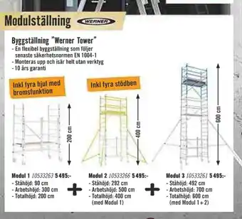 Hornbach Werner ställning erbjuda