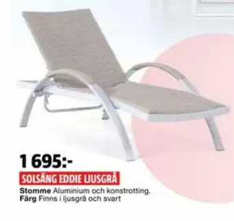 Solsäng Eddie Ijusgrä