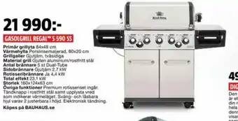 Bauhaus Gasolgrill Regal S 590 SS erbjuda