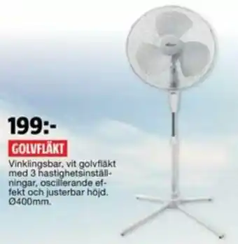 Bauhaus Pr Klima Golvfläkt erbjuda