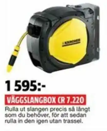 Bauhaus Karcher Väggslangbox Cr 7.220 erbjuda