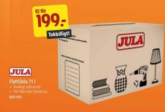 Jula Flyttlåda 71 l erbjuda