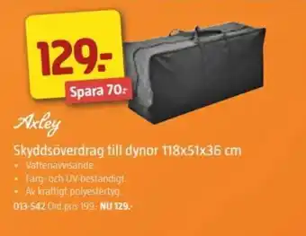 Jula Skyddsöverdrag till Dynor 118x51x36 cm erbjuda