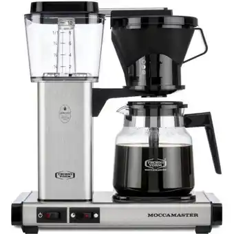 Elon Moccamaster manual brushed silver 53704 erbjuda